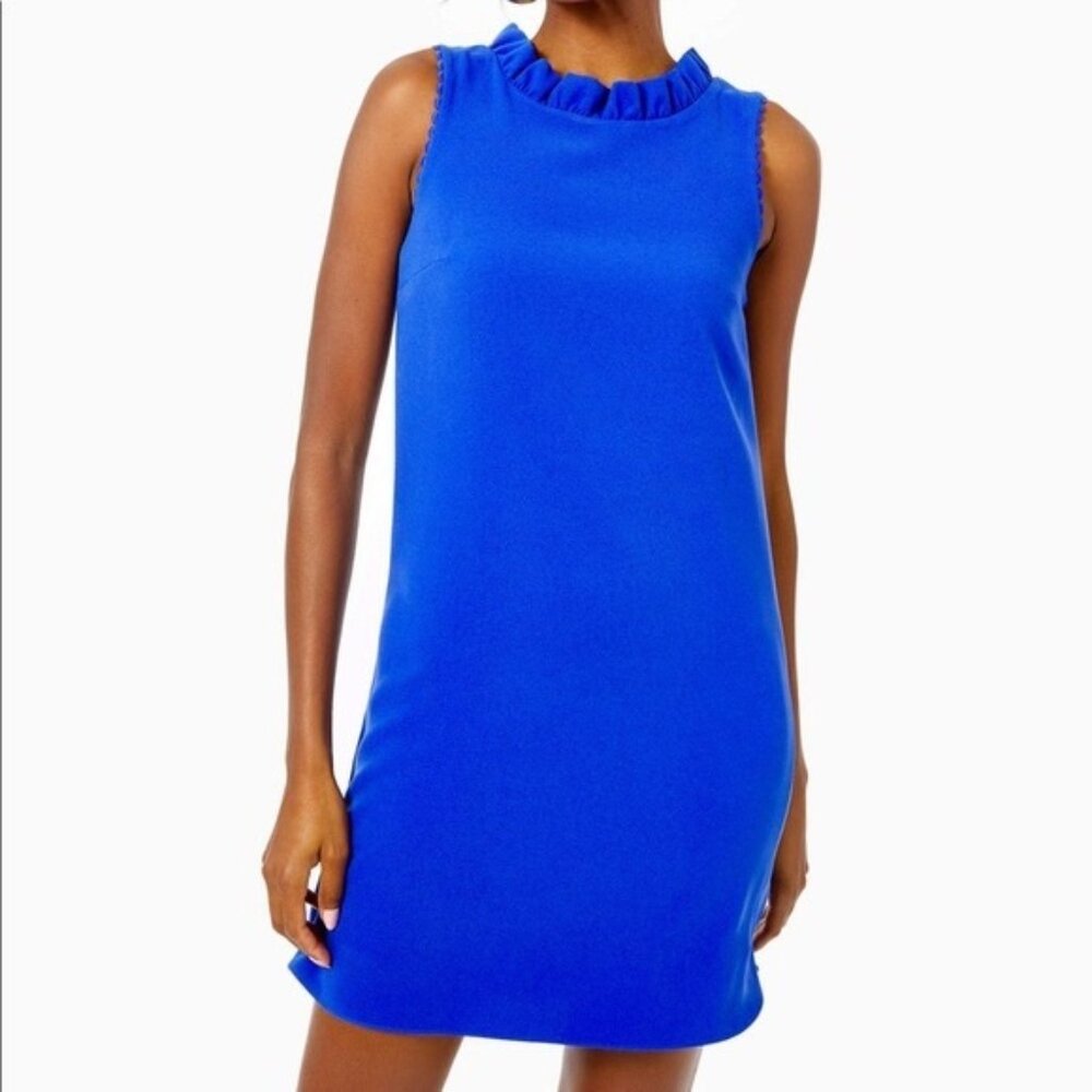 Lilly Pulitzer Allegra Soft Shift Dress in Corsica Blue